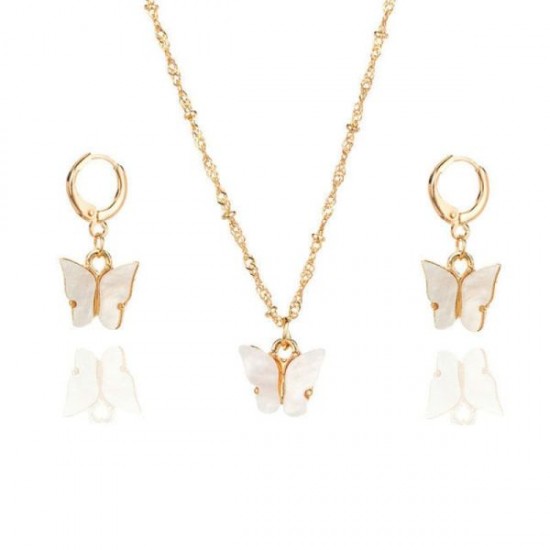 Wholesale Color Pendant Necklace Set Wholesale Color Pendant Necklace Set